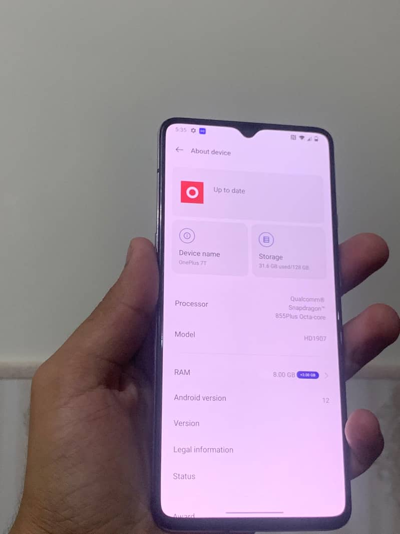 One Plus 7T 6