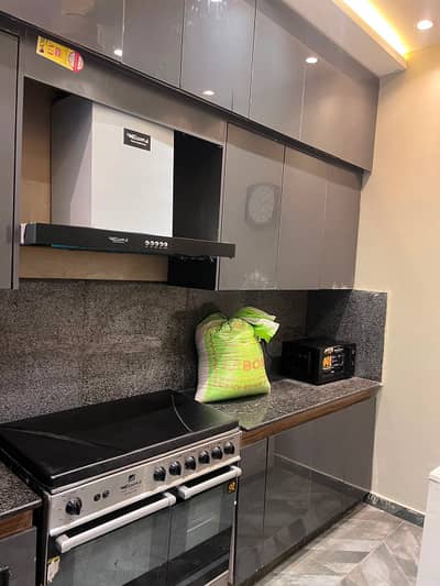DHA Phase 7, 10 Marla, 02 Bed, Brand New Luxurious Furnished Upper Portion For Rent. Original Pics Attached.