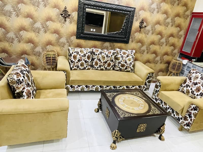 Sofa set new condition 4