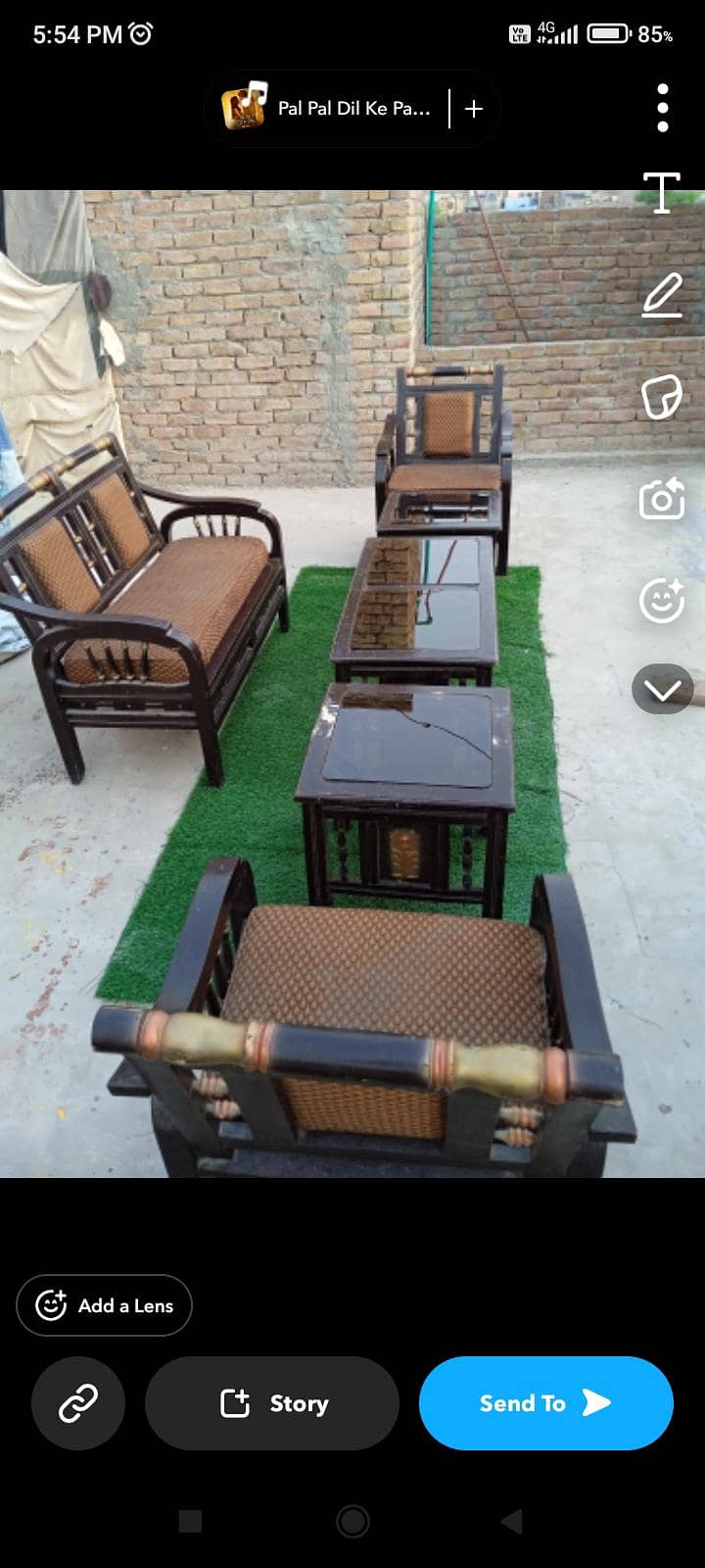 3 PCs sofa sat 2