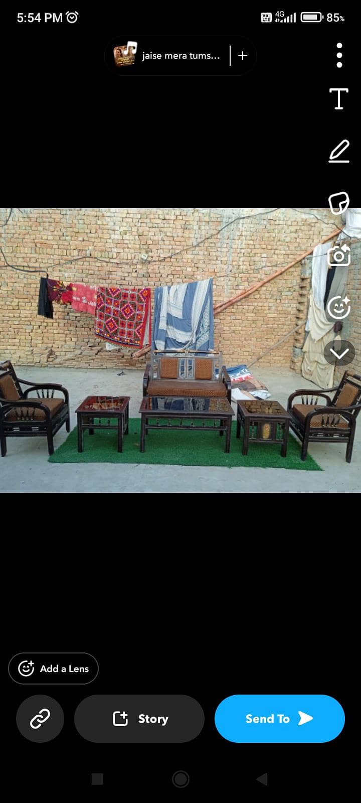 3 PCs sofa sat 3