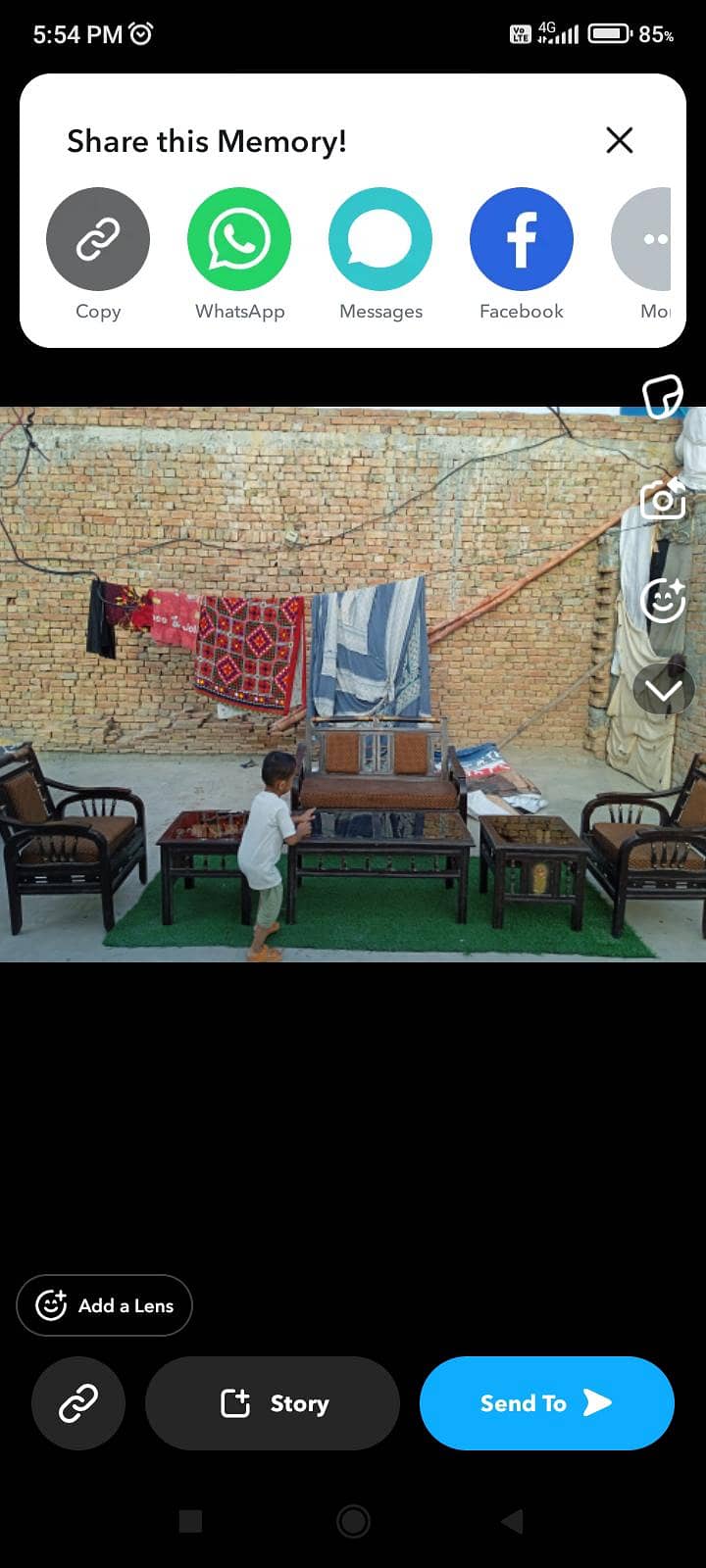 3 PCs sofa sat 4