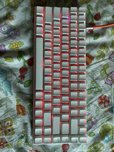 Mechanical Keyboard hot-swappable 70% blue keys