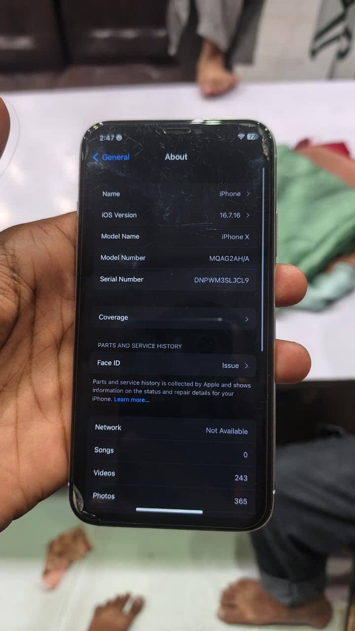 Apple iPhone X 7