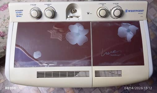 west point washing machine with spiner urgent sale