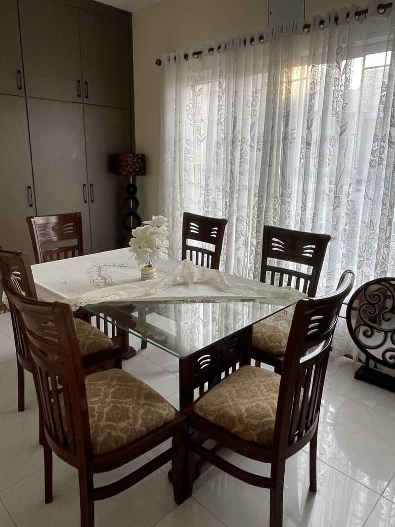 Dinning table chairs 1