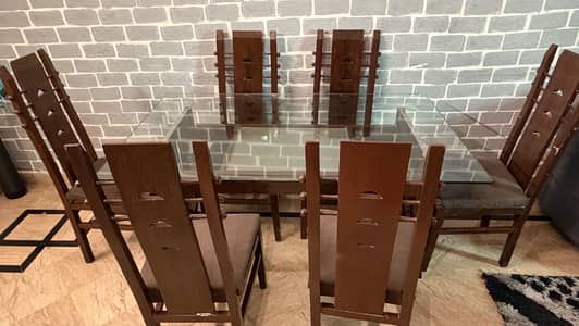 6 seater dining table