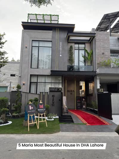 Ultra Modern Fully Furnished House Available For Sale At Top Location DHA 9 Town - Must Be See