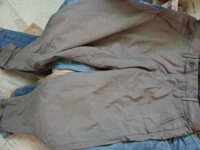 4 pants and 2 shirts