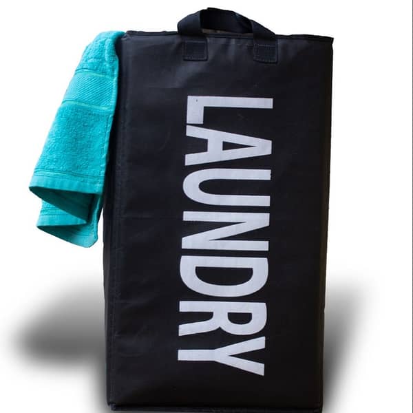 Foldable Laundry Bag Laundry Basket, Foldable Dirty Clothes Basket, Mesh Washing Basket Bin, Laundry Storage Basket