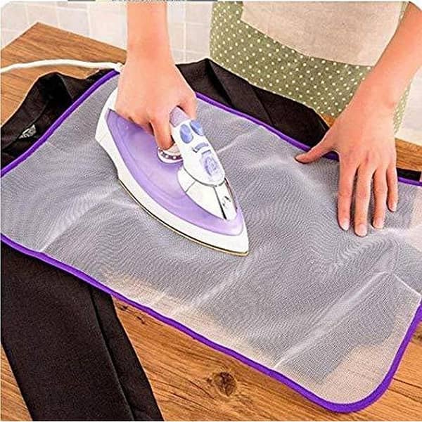2 Pcs - Iron Protective Cloth - Iron Protector Sheet - Protective Press Mesh Ironing Cloth Guard Protect Delicate Garment Clothes