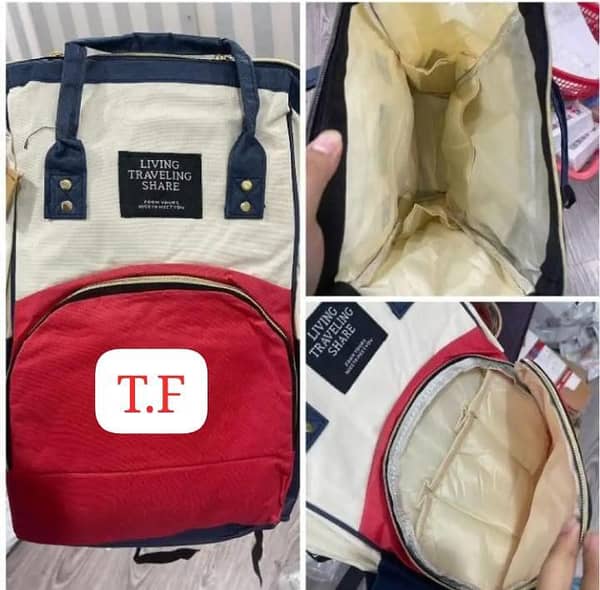 Mummy Baby Nappy Diapers Bag – Large Capacity Travel Backpack and Diaper Organizer