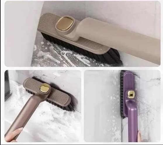 2 in 1 Rotating Floor Seam Brush Tile Gap Cleaning Brush Corner Scrubber