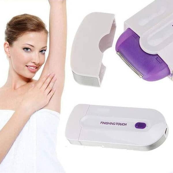 YES Finishing Touch USB Rechargeable 2-in-1 Hair Removal Machine for Men and Women