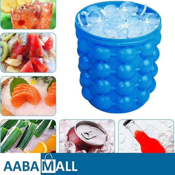 Ice Cube Maker Genie The Revolutionary Space Saving Ice Cube Maker Ice Genie