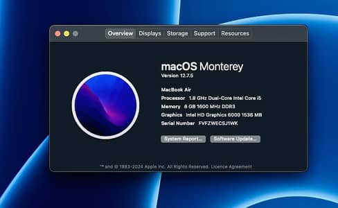 MacBook Air 2017(13.3”) i5 8/128