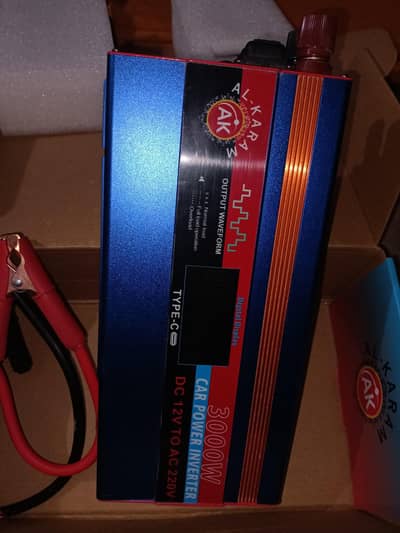 AL-Karam 3000 Watts DC 12V to AC 220C inverter for sale