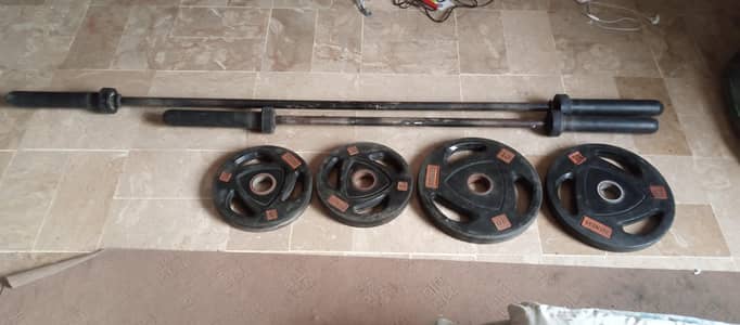 dumbbells complete. home gym