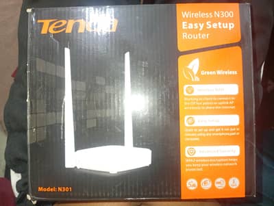 Tenda wireless N300 Easy Setup Router  N301