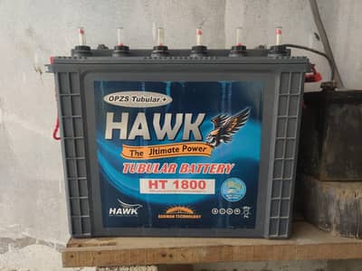 Hawk tall tublar battery for solar panels
