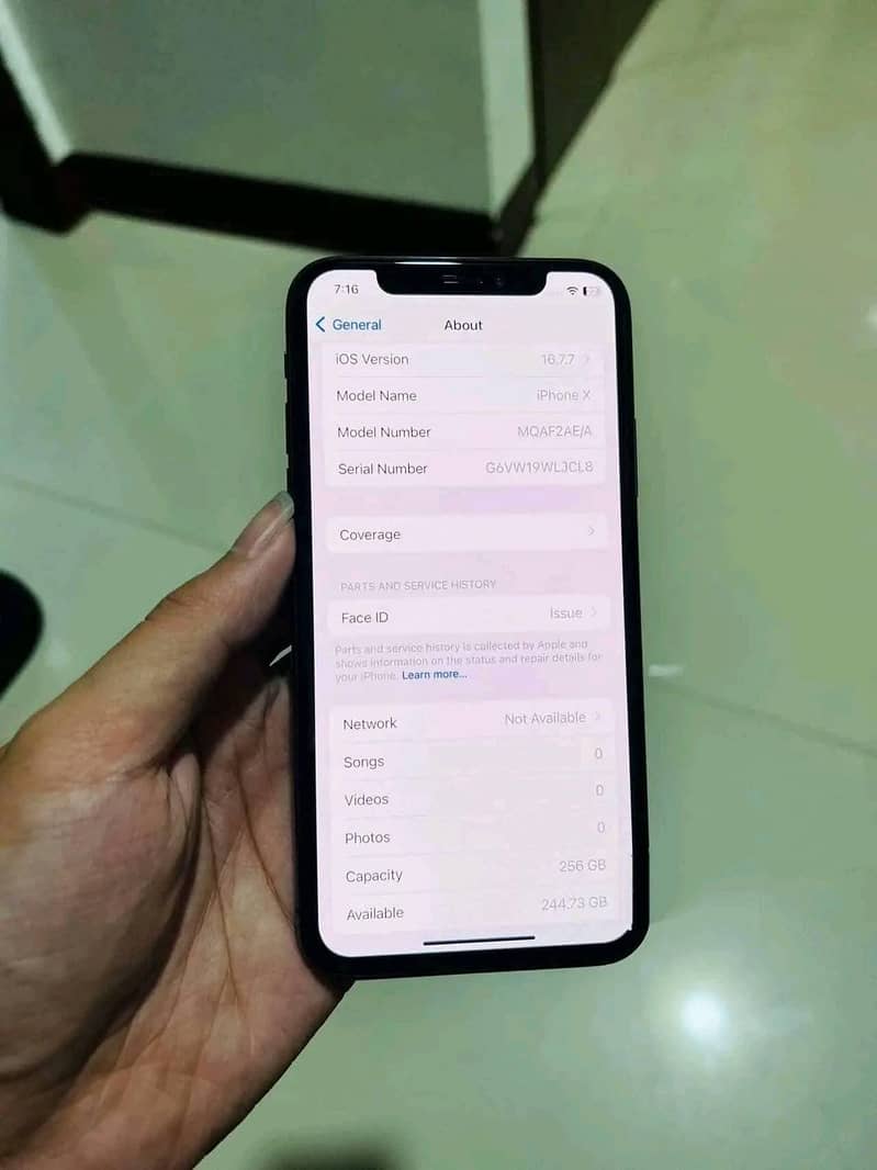 Apple iPhone X 7