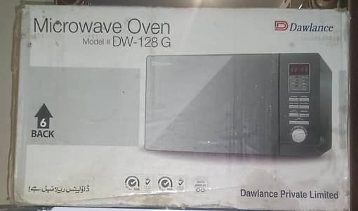 Dawlance microwave oven brand new 03044896687