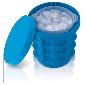 Magic ice cube maker Genie Silicone Rubber ice tray mold. .