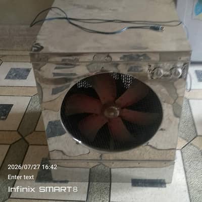 super Asia best air cooler neat and clean condition ph no. 03164842413