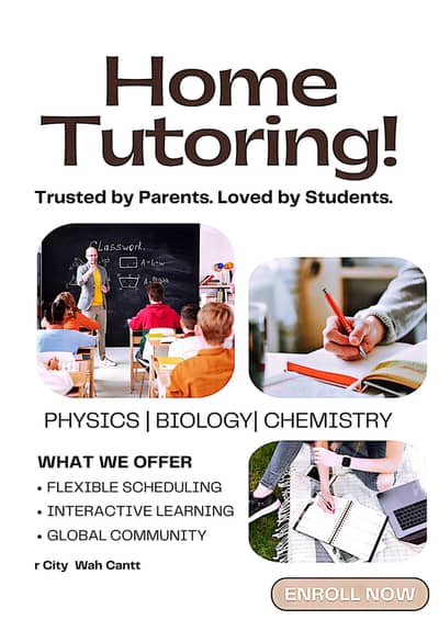 Professional Home Tuition Services | Classes 8th–12th | All Subjects