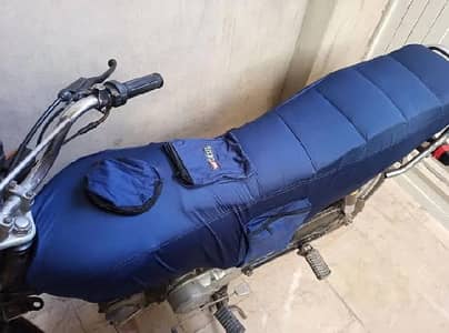 Water Proof full size Bike Seat Cover For CD 70 & 125 Honda bike free