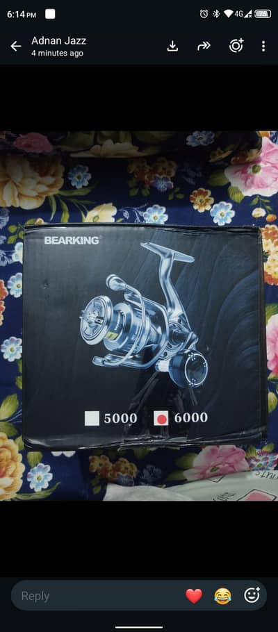 Fishing Real Metallic Imported