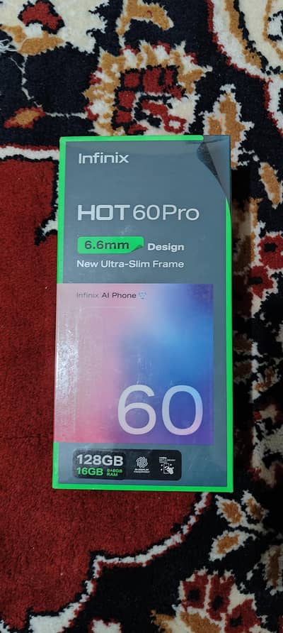 New Hot 60 Pro 8 Gb 128 Gb