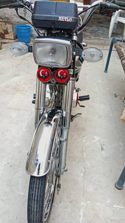 Honda cg 125 2023 larkana number genuine bike