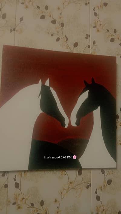 horse painting