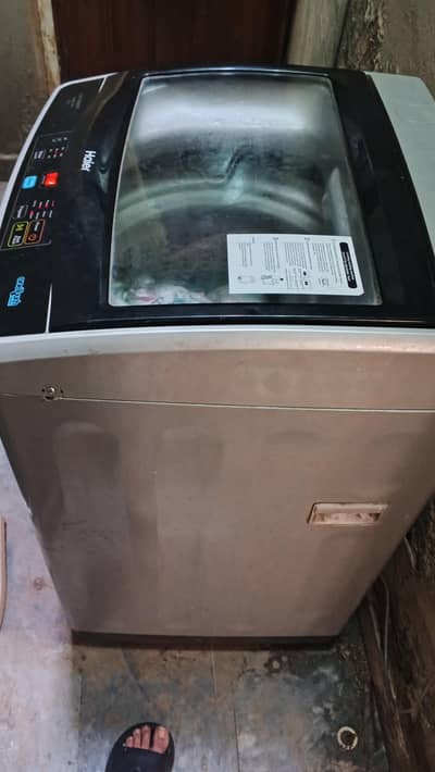 Haier 8.5 kg one hand used