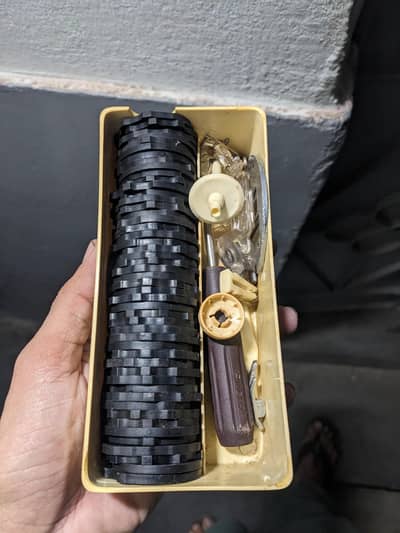 singer machine box