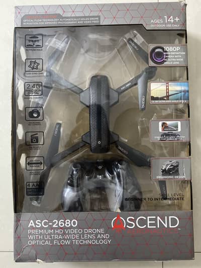 ASC-2680 PREMIUM HD VIDEO DRONE WITH ULTRA WIDE LENS