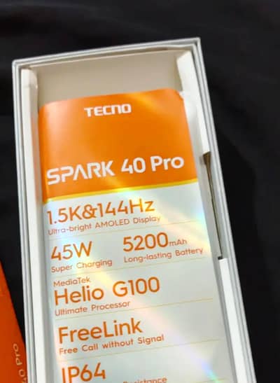 Tecno Spark 40 pro 8+8/256gb