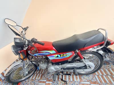 Honda CD (70) 2024 Model | Applied For | only 502 KM driven