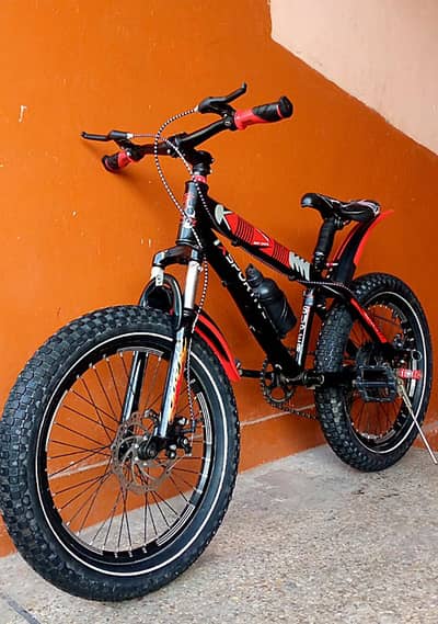 Sportive off roading fat bicycle size 20" price fix no negotion