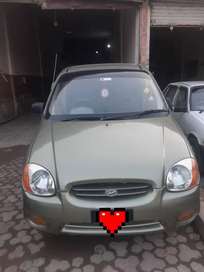 Hyundai Santro 2002 Geniune condition car