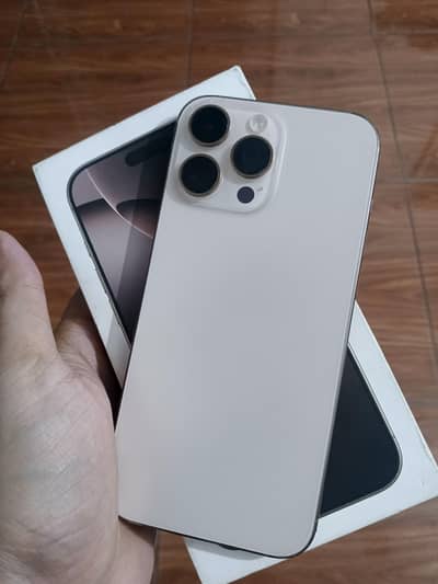 i phone 16 pro max desert titanium