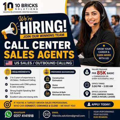 Need US Call Center Sales Agent