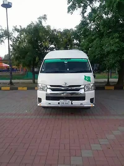 Toyota Hiace Grand Cabin For Rent - Car Rental Services available