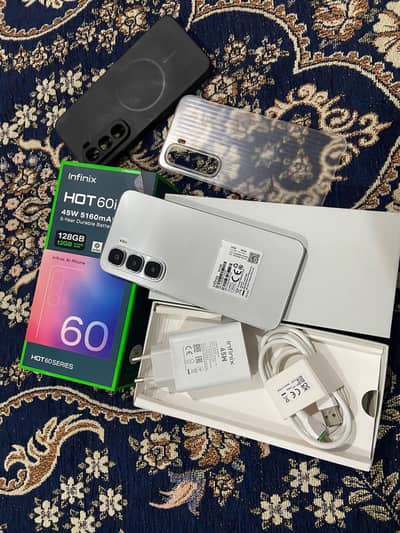 Infinix Hot 60i with 8 month warranty official pta 8/128gb#03291320008