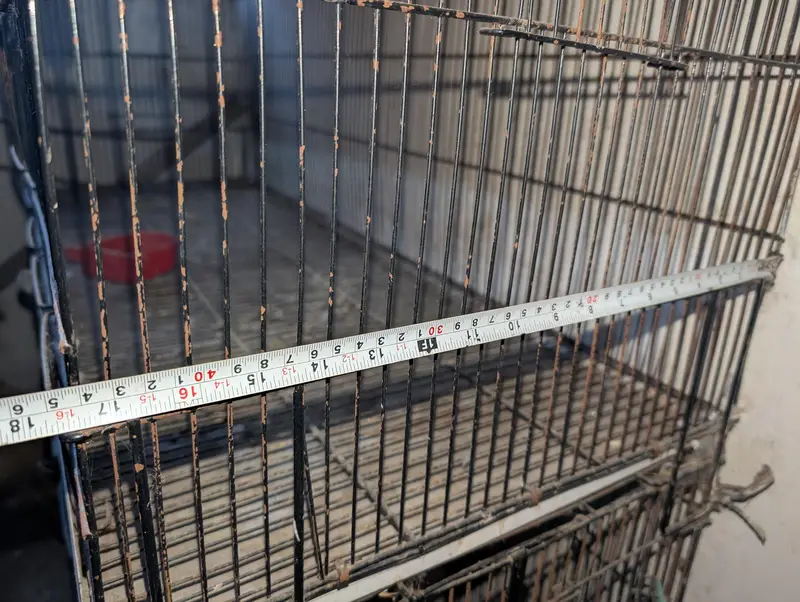 4- Compartment premium Bird/Pet cage- Good condition — photo 7
