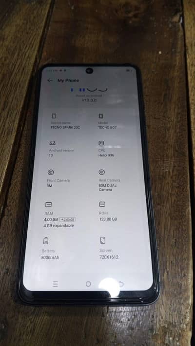Tecno Spark 20C