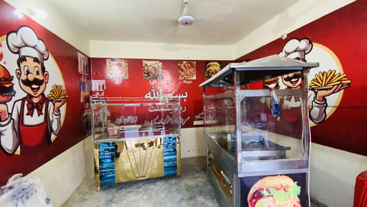 2 burgers and shawarma counter for sale