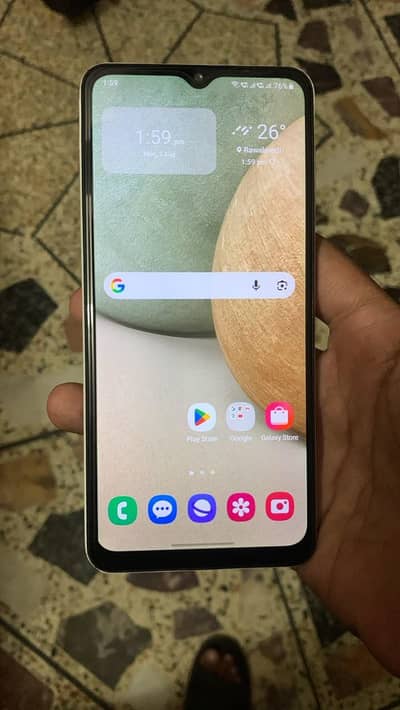 Samsung Mobile A12 4+4gb 128gb