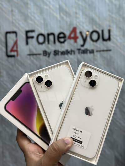 iPhone 14 128GB Official Pta Approved 10/10 complete box